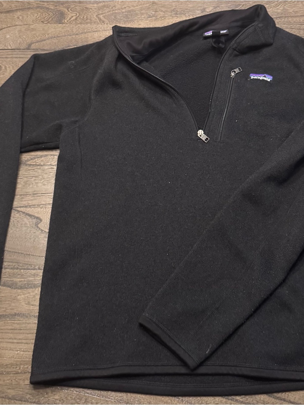 Patagonia Black Men's Half-Zip Pullover Sweater